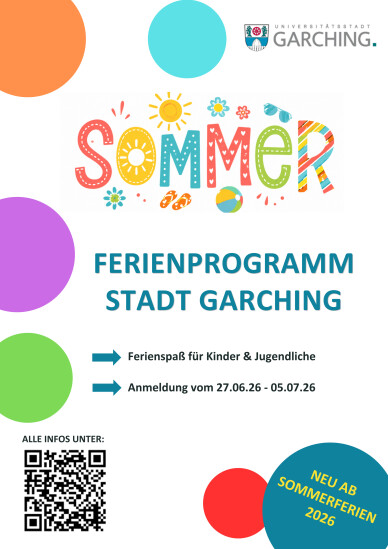 Flyer Ferienprogramm Sommer 2026 NEU Flyer Ferienprogramm Sommer 2026 NEU