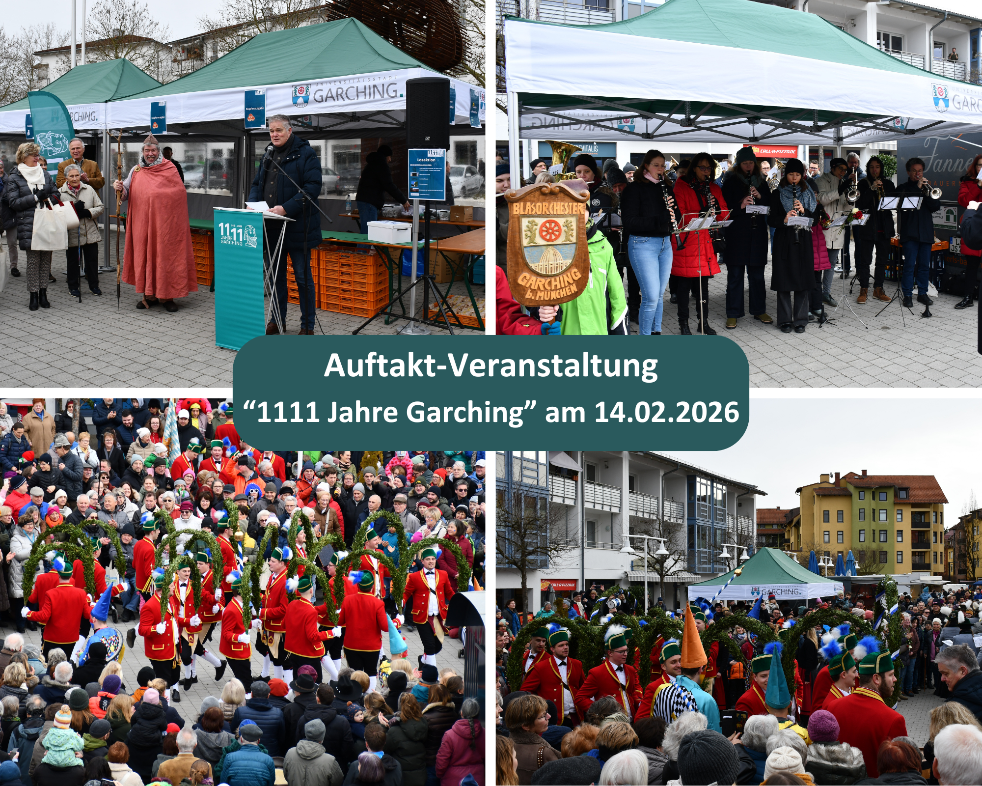 1111 Jahre Garching – Auftakt in ein ganz besonderes Jubiläumsjahr (Bild)