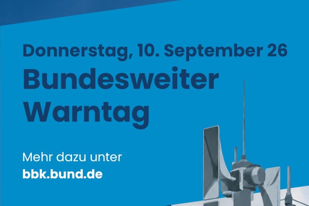 Bundesweiter Warntag am 10. September 2026 (Bild)