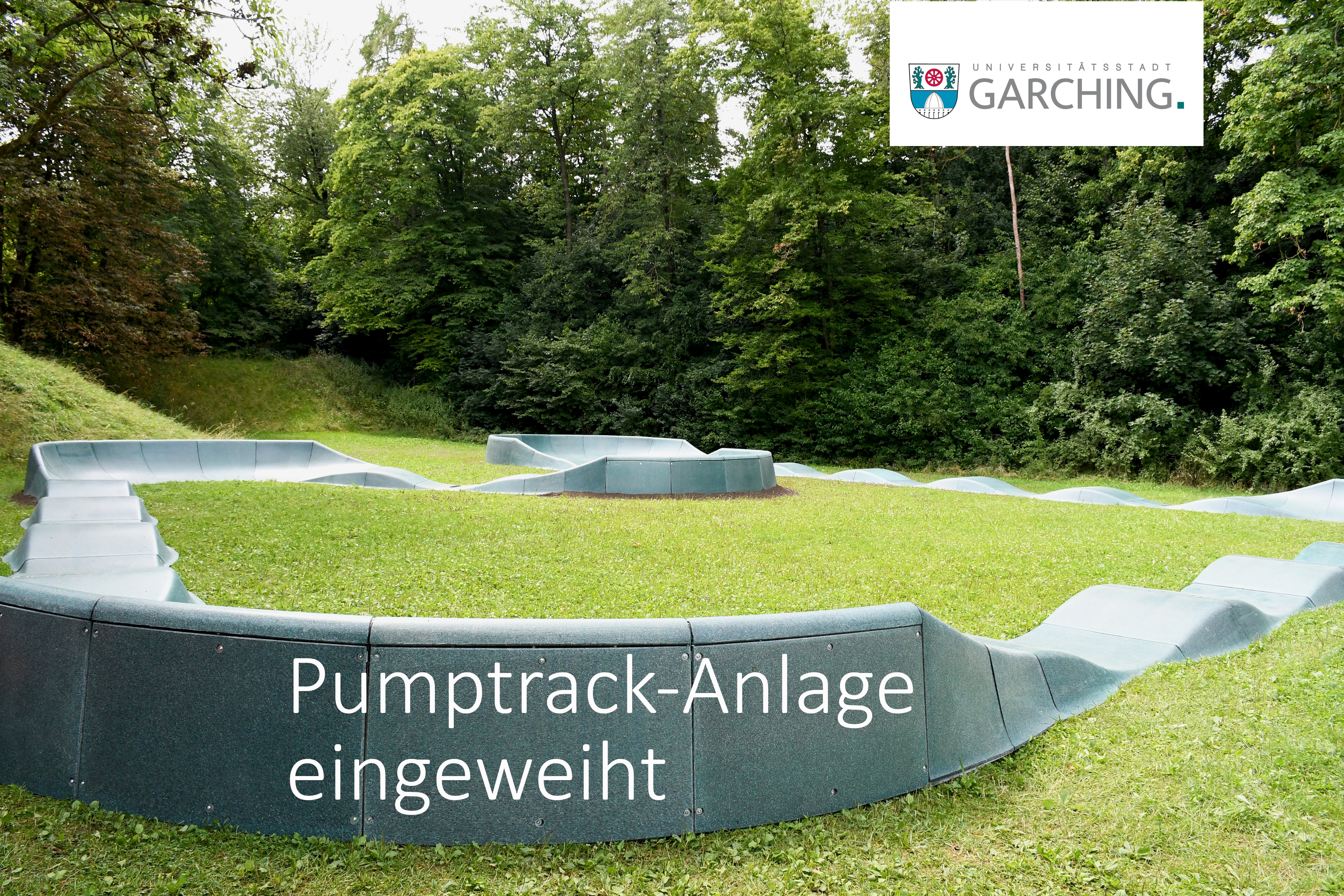Erstes Bürgerbudget-Projekt umgesetzt: Pumptrack-Anlage in der Einsteinstraße eröffnet (Bild)