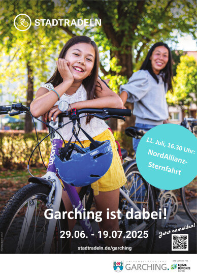 STADTRADELN Garching 2025_Poster