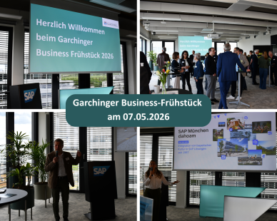Collage Business Frühstück Collage Business Frühstück